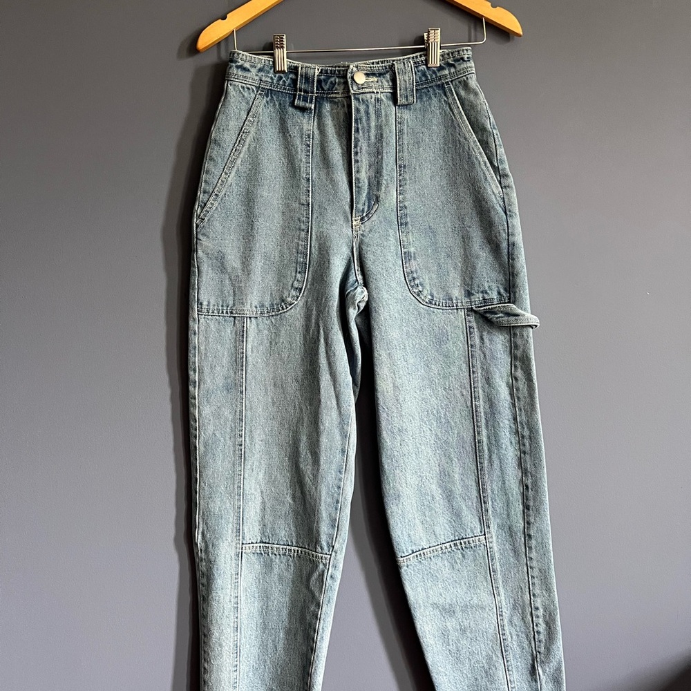 Alex Mill Phoebe pant in denim - Picture 2 of 7